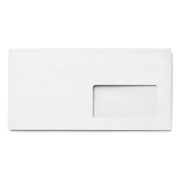 Boríték GPV LA/4 szilikonos bélésnyomott 110x220mm jobb ablakos 35x90mm J20A20 1000 darabos