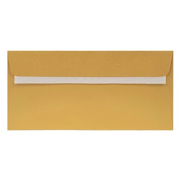 Boríték színes KASKAD LA/4 szilikonos 110x220mm 120 g arany 25 darabos