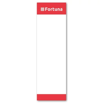 Cserecímke iratrendezőhöz FORTUNA 75 mm 25 darabos