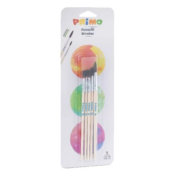 Ecset készlet PRIMO kerek (2,3,4,5,8) 5 darabos