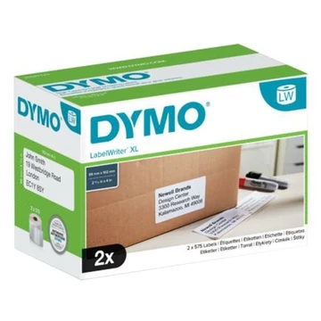 Etikett DYMO Label Writer 59x102 mm 2 tekecs/doboz