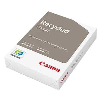 Fénymásolópapír CANON Recycled Classic újrahasznosított ISO 55-s A/4 80 g 500 ív/csomag