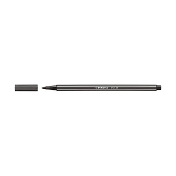 Filctoll STABILO Pen 68 szürkés fekete