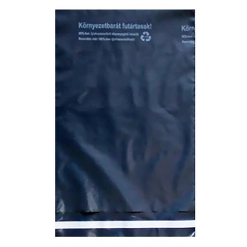 Futártasak biztonsági ragasztócsíkkal környezetbarát 40x52,5cm 50 mikron 100 darabos