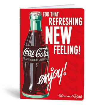 Füzet vonalas LIPAMILL A/4 40 lapos Coca Cola