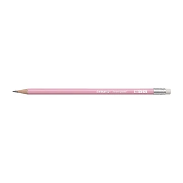 Grafitceruza STABILO Swano Pastel HB hatszögletű radíros pink