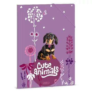 Gumis mappa ARS UNA A/4 Cute Animals-Puppy