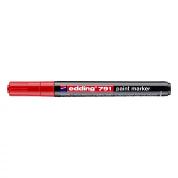 Lakkmarker EDDING 791 1-2mm piros