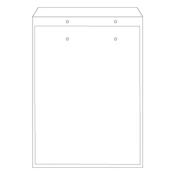 Légpárnás tasak GPV No15/W5 szilikonos fehér 220x265mm