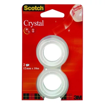 Ragasztószalag 3M SCOTCH Magic 19x7,5 8-1975R2 Crystal 2 darabos