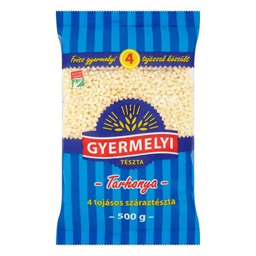 Száraztészta tarhonya GYERMELYI 4 tojásos 500 g