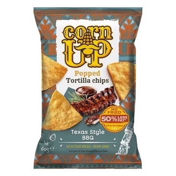 Tortilla chips CORN UP barbecue 60 g