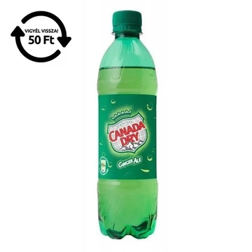 Üdítőital szénsavas CANADA DRY 0,5L DRS