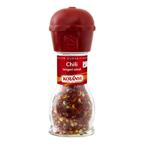 Fűszermalom KOTÁNYI Chili tengeri sóval 35 g