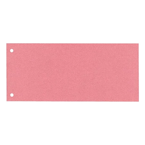 Elválasztócsík ESSELTE 105X240 mm karton piros 100 darabos