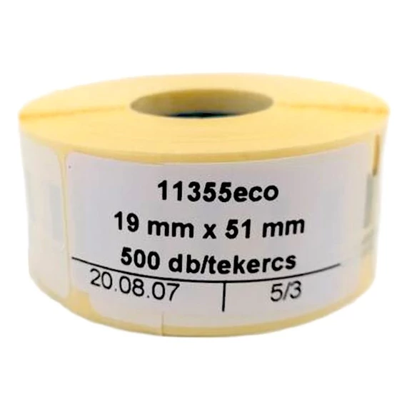Etikett DYMO Label Writer 19x51 mm 500 darabos