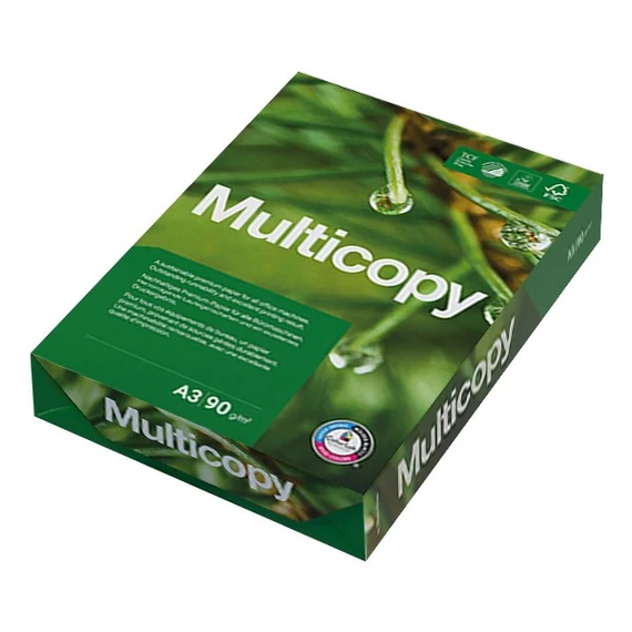 Fénymásolópapír MULTICOPY A/3 90 g 500 ív/csomag