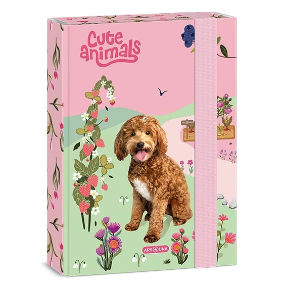 Füzetbox ARS UNA A/5 Cute Animals-Doggie
