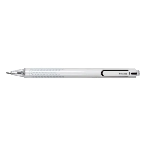 Golyóstoll OPTIMA nyomógombos Stella 1,0 mm fekete