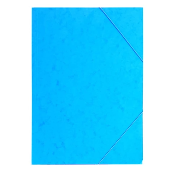 Gumis mappa A/4 prespán világoskék 345 g