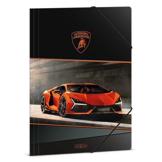 Gumis mappa ARS UNA A/4 Lamborghini narancssárga