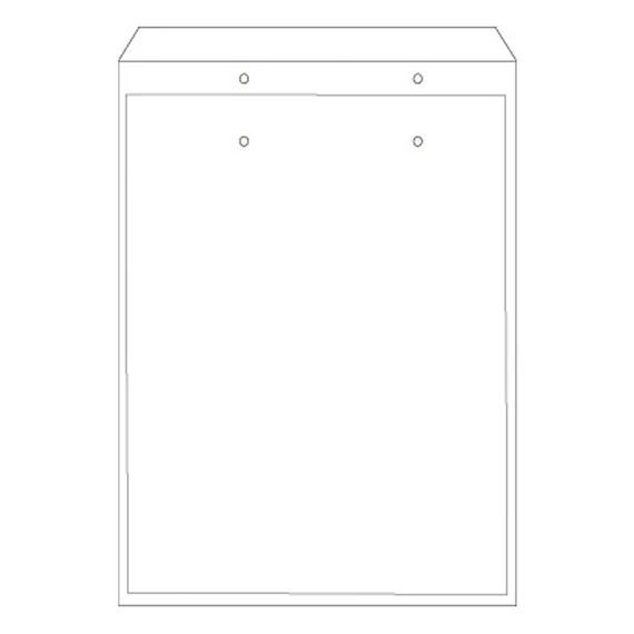 Légpárnás tasak GPV No11/W1 szilikonos fehér 100x165mm