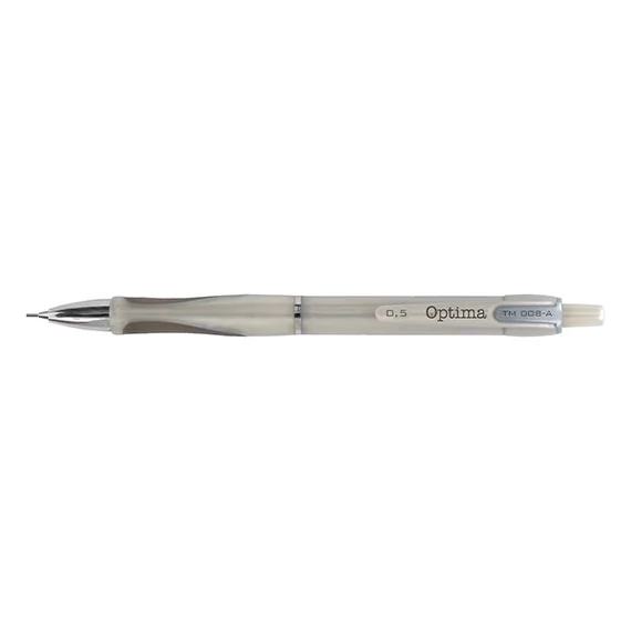 Nyomósirón OPTIMA 0,5mm ezüst + grafitbél 0,5mm HB