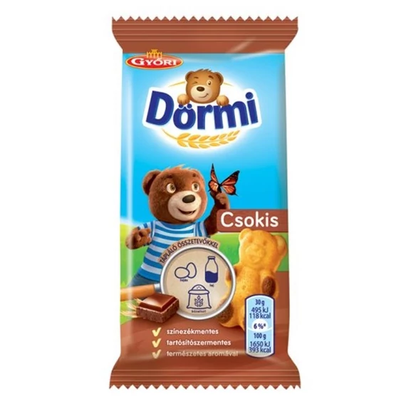 Piskóta GYŐRI ÉDES Dörmi csokoládés 30 g