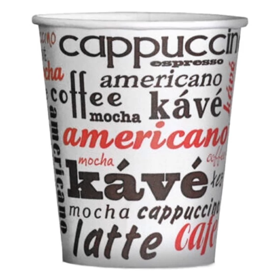 Pohár eldobható papír LAVAZZA 1,5dl 100 darabos