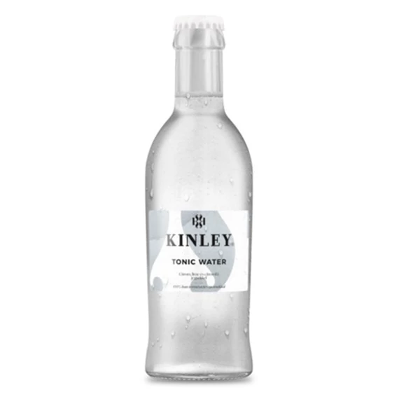 Üdítőital szénsavas KINLEY Tonic-Citromfű üveges 0,25L DRS